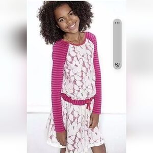 Matilda Jane 435 Friends Forever Lace Bexley Lap Dress Sz 14 Tween nwot